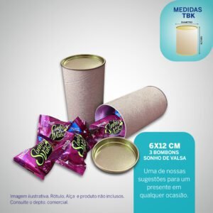 Tubolata Kraft 6x12 cm