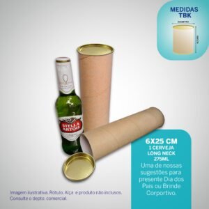 Tubolata Kraft 6×25 cm