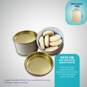 Tubolata Kraft 9X7,5 cm