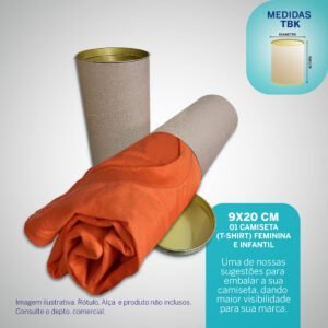 Tubolata Kraft 9X20 cm