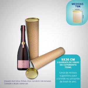 Tubolata Kraft 9X36 cm